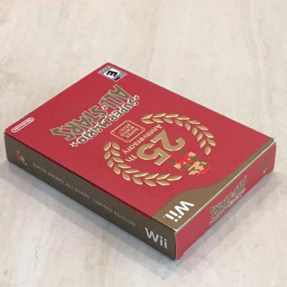 Super Mario All Stars Limited Edition 25th Anniversary Nintendo Wii Game CiB
